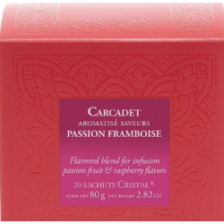 Boite d'infusion bio agrume et fruit de la passion