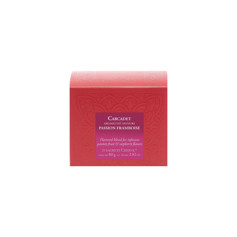 Boite d'infusion bio agrume et fruit de la passion